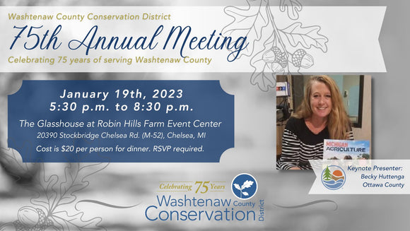 WCCD 75th Annual Meeting Ticket - SOLD OUT
